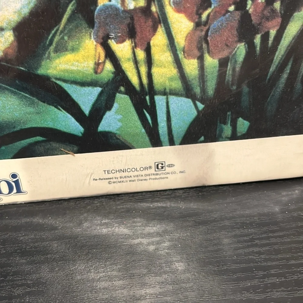 Vintage Disney Rerelease Bambi print